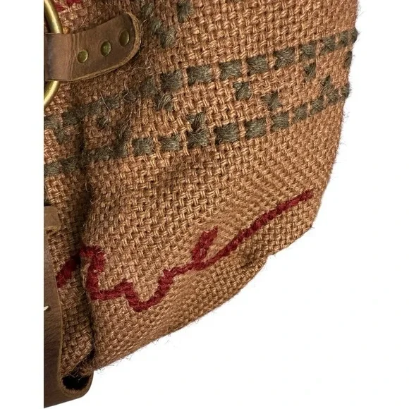 FREE PEOPLE We The Free Talia Bag Embroidered Crossbody Leather Purse NWT - Picture 7 of 8